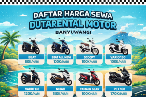 Harga Sewa Motor Banyuwangi