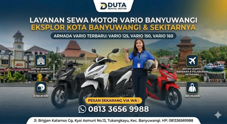 Sewa motor Vario Banyuwangi